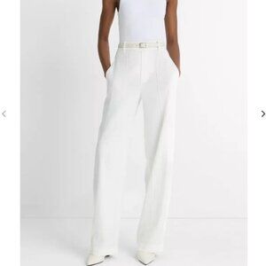 Vince white linen pants